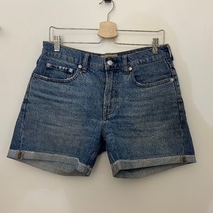 Everlane Denim Shorts Size 28 Classic Blue